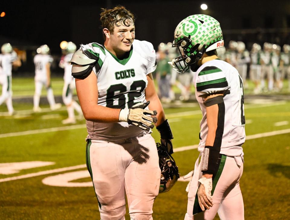 Clear Fork's Kaden Riddle was named first team All-Ohio in Division IV as an offensive lineman.