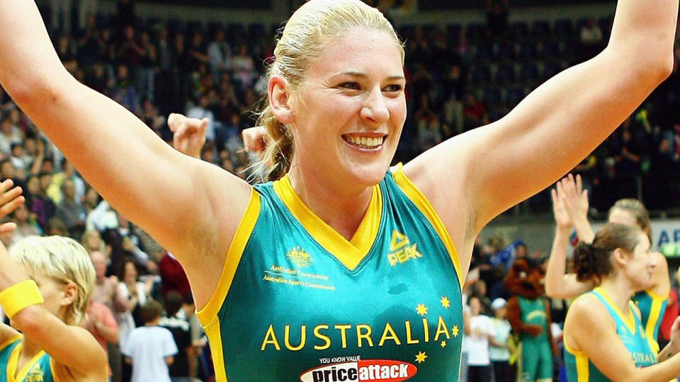 Lauren Jackson, pictured here in action for the Opals in 2006.