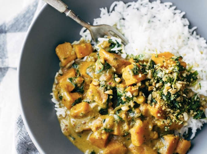 Creamy Thai Sweet Potato Curry