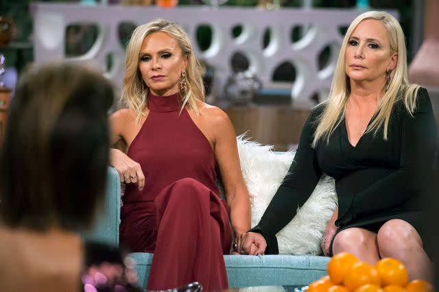 <p>Nicole Weingart/Bravo/getty</p> Tamra Judge and Shannon Storms Beador on 'The Real Housewives of Orange County'