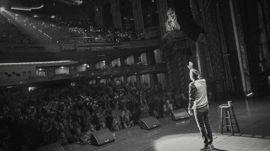 Nate Bargatze at the Wang Theatre in Boston.