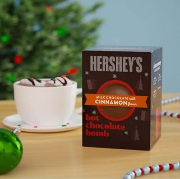 PHOTO: New Hershey's hot chocolate bombs.  (The Hershey Company)