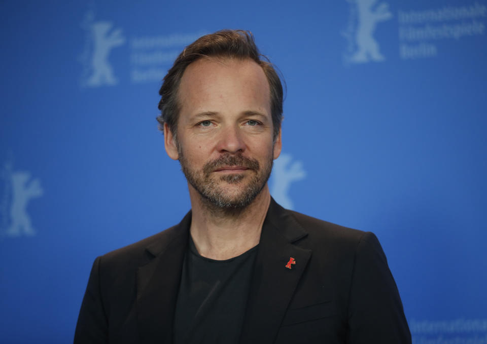 Actor Peter Sarsgaard poses during a photocall to promote the movie Mr. Jones at the 69th Berlinale International Film Festival in Berlin, Germany, February 10, 2019. REUTERS/Hannibal Hanschke