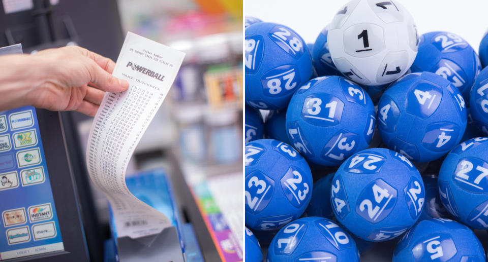 The winning Powerball ticket was sold in Victoria.