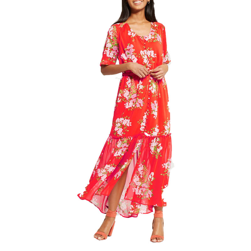 <p><a rel="nofollow noopener" href="http://rstyle.me/n/cnutecjduw" target="_blank" data-ylk="slk:Who What Wear Tiered Maxi Print;elm:context_link;itc:0;sec:content-canvas" class="link ">Who What Wear Tiered Maxi Print</a>, $37</p> <p> <strong>Related Articles</strong> <ul> <li><a rel="nofollow noopener" href="http://thezoereport.com/fashion/style-tips/box-of-style-ways-to-wear-cape-trend/?utm_source=yahoo&utm_medium=syndication" target="_blank" data-ylk="slk:The Key Styling Piece Your Wardrobe Needs;elm:context_link;itc:0;sec:content-canvas" class="link ">The Key Styling Piece Your Wardrobe Needs</a></li><li><a rel="nofollow noopener" href="http://thezoereport.com/entertainment/celebrities/adriana-lima-engagement-ring-instagram/?utm_source=yahoo&utm_medium=syndication" target="_blank" data-ylk="slk:This Is Why Adriana Lima Is Wearing An Engagement Ring;elm:context_link;itc:0;sec:content-canvas" class="link ">This Is Why Adriana Lima Is Wearing An Engagement Ring</a></li><li><a rel="nofollow noopener" href="http://thezoereport.com/entertainment/culture/alanis-morisette-jagged-little-pill-musical/?utm_source=yahoo&utm_medium=syndication" target="_blank" data-ylk="slk:Alanis Morissette's Jagged Little Pill Is Becoming A Musical And There's Nothing Ironic About Our Excitement;elm:context_link;itc:0;sec:content-canvas" class="link ">Alanis Morissette's <i>Jagged Little Pill</i> Is Becoming A Musical And There's Nothing Ironic About Our Excitement</a></li> </ul> </p>