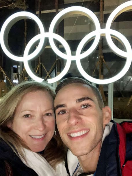 PHOTO: Kelly Rippon and Adam Rippon at the 2018 Winter Olympics in Pyeongchang, South Korea. (Courtesy of Kelly Rippon)