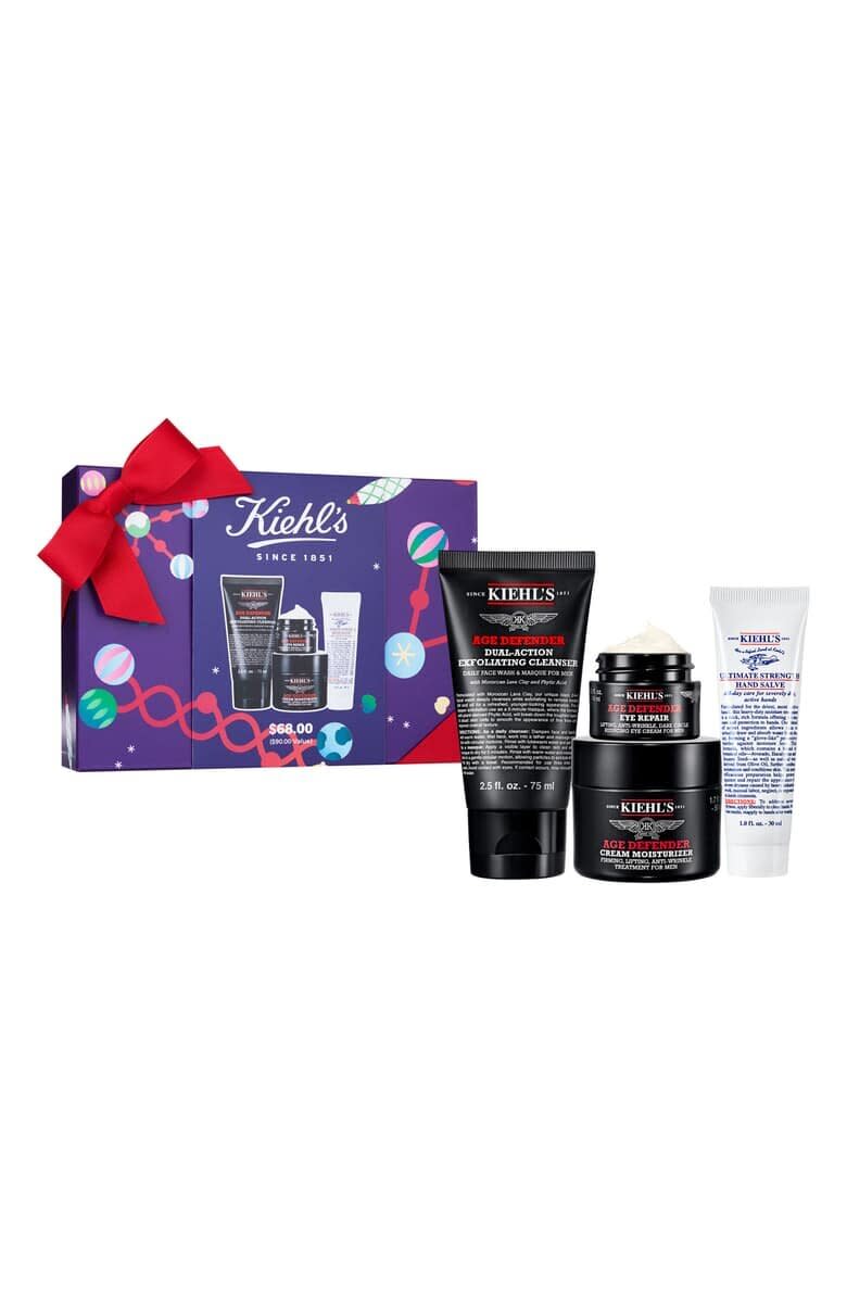 If you don&rsquo;t want to gift an empty Dopp kit, fill it with a collection of the best men&rsquo;s skin care products from Kiehl&rsquo;s. A few of our favorites include the <a href="https://shop.nordstrom.com/s/kiehls-since-1851-facial-fuel-energizing-moisture-treatment-for-men/4941920/full?origin=category-personalizedsort&amp;breadcrumb=Home%2FMen%2FGrooming%20%26%20Cologne%2FSkin%20Care&amp;color=none">Facial Fuel</a>, <a href="https://shop.nordstrom.com/s/kiehls-since-1851-facial-fuel-energizing-face-wash/4930005/lite?origin=coordinating-4930005-0-2-PDP_AV.MPDP_AV_INSIZE-recbot-also_viewed&amp;recs_placement=PDP_AV.MPDP_AV_INSIZE&amp;recs_strategy=also_viewed&amp;recs_source=recbot&amp;recs_page_type=product&amp;recs_seed=4941920">Avocado Eye Treatment</a> (that you&rsquo;ll be reaching for, too), and <a href="https://shop.nordstrom.com/s/kiehls-since-1851-facial-fuel-energizing-face-wash/4930005/lite?origin=coordinating-4930005-0-2-PDP_AV.MPDP_AV_INSIZE-recbot-also_viewed&amp;recs_placement=PDP_AV.MPDP_AV_INSIZE&amp;recs_strategy=also_viewed&amp;recs_source=recbot&amp;recs_page_type=product&amp;recs_seed=4941920">Energizing Face Wash</a>.<a href="https://fave.co/2LLxTDC" target="_blank" rel="noopener noreferrer"> Get them all at Nordstrom</a>.