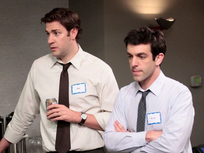 ryan and jim the office