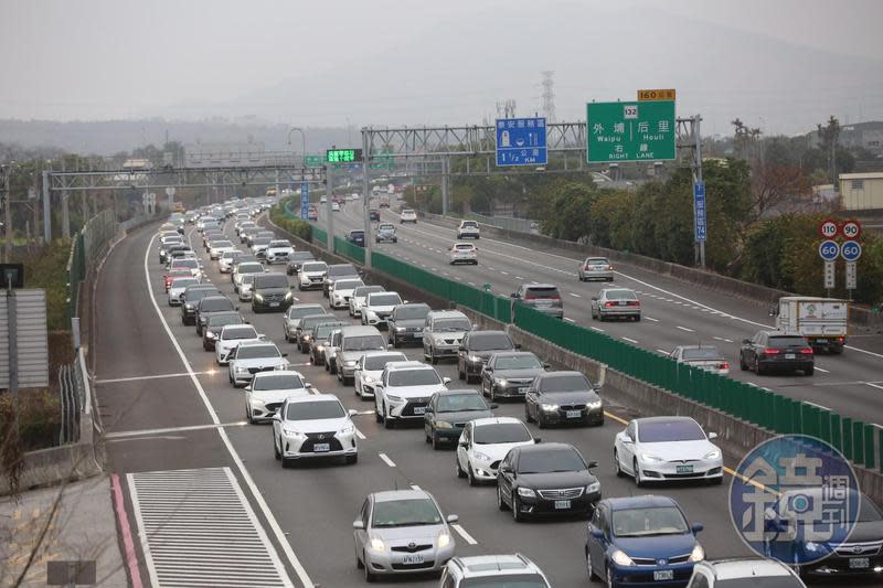 高公局預測9易塞路段，供民眾參考。（本刊資料照）