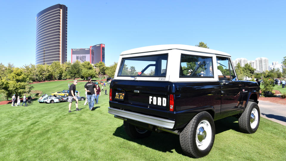 Jay Leno's restored 1968 Ford Bronco.