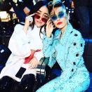 <p>“The shade of it all!” the “Younger Now” singer captioned this photo with her little sis. She was also disappointed that her little sis wasn’t a winner, writing, “@noahcyrus IS the best new artist!” (Photo: <a rel="nofollow noopener" href="https://www.instagram.com/p/BYUkimehBpK/?taken-by=mileycyrus" target="_blank" data-ylk="slk:Miley Cyrus via Instagram;elm:context_link;itc:0;sec:content-canvas" class="link ">Miley Cyrus via Instagram</a>) </p>