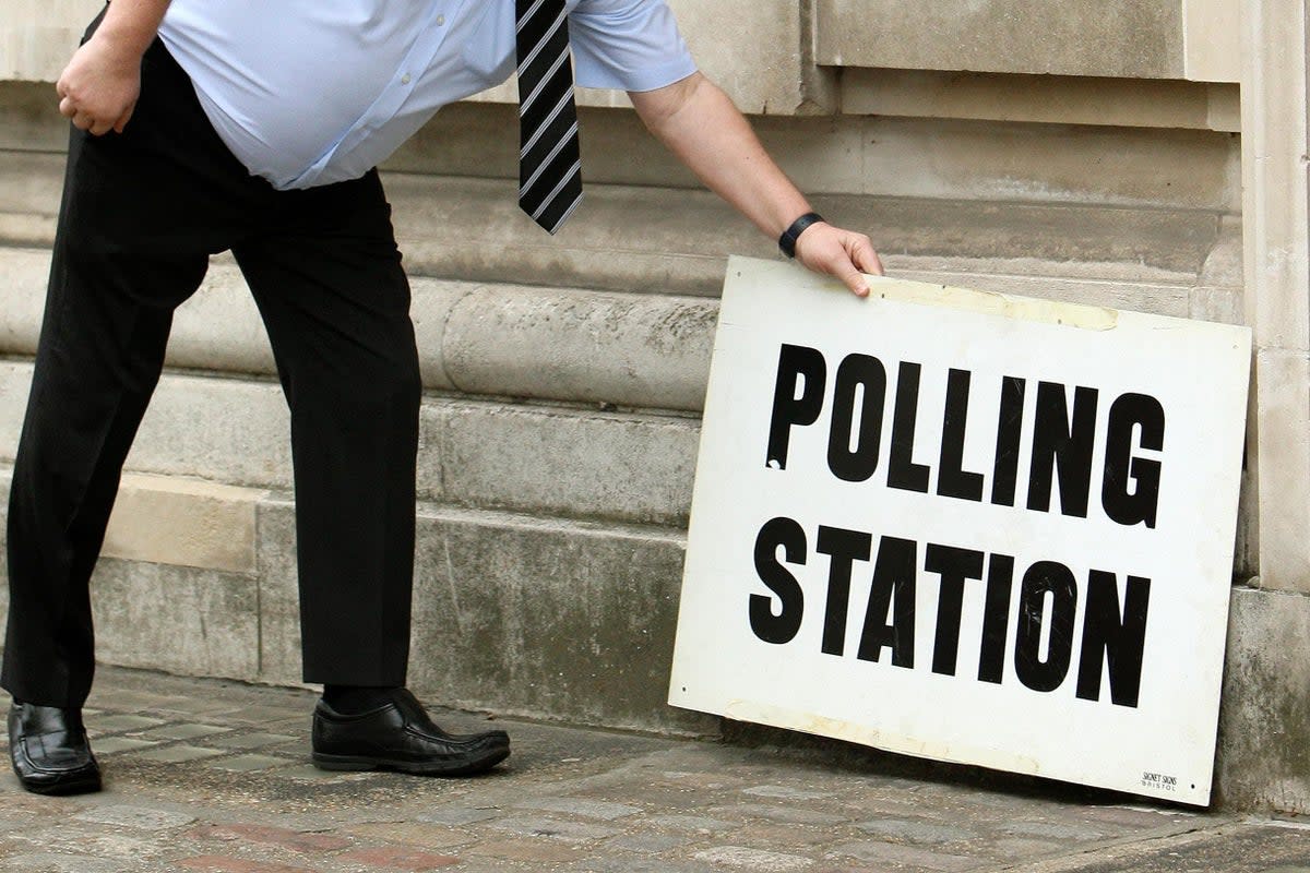 More than 8,000 seats are up for grabs in local elections in England on Thursday  (PA Archive)