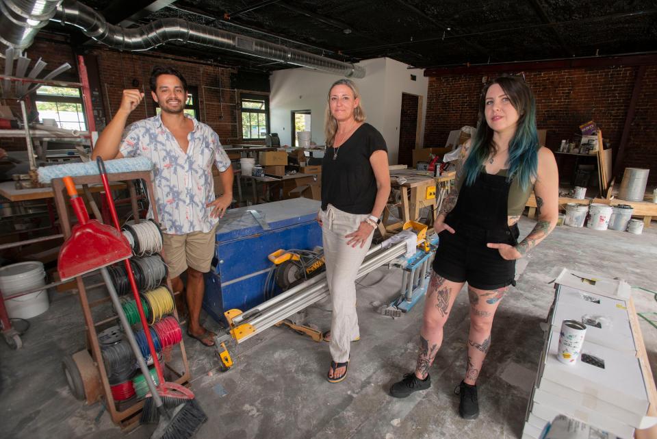 Handle Bar General Manager Robert Goodspeed, Owner Kathy Sandstrom and Bar Manager Jess Laws are working to revive the iconic live entertainment nightspot. On Tuesday, May 24, 2022. the trio lays out their plans to reopen the downtown Pensacola institution. 