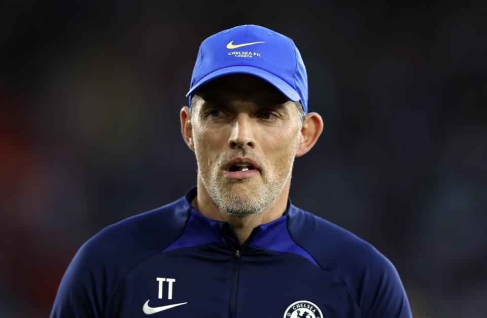 Chelsea manager Thomas Tuchel was not impressed by his team’s performance (Steven Paston/PA) (PA Wire)