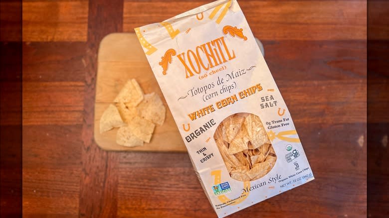 Bag of Xochitl tortilla chips 