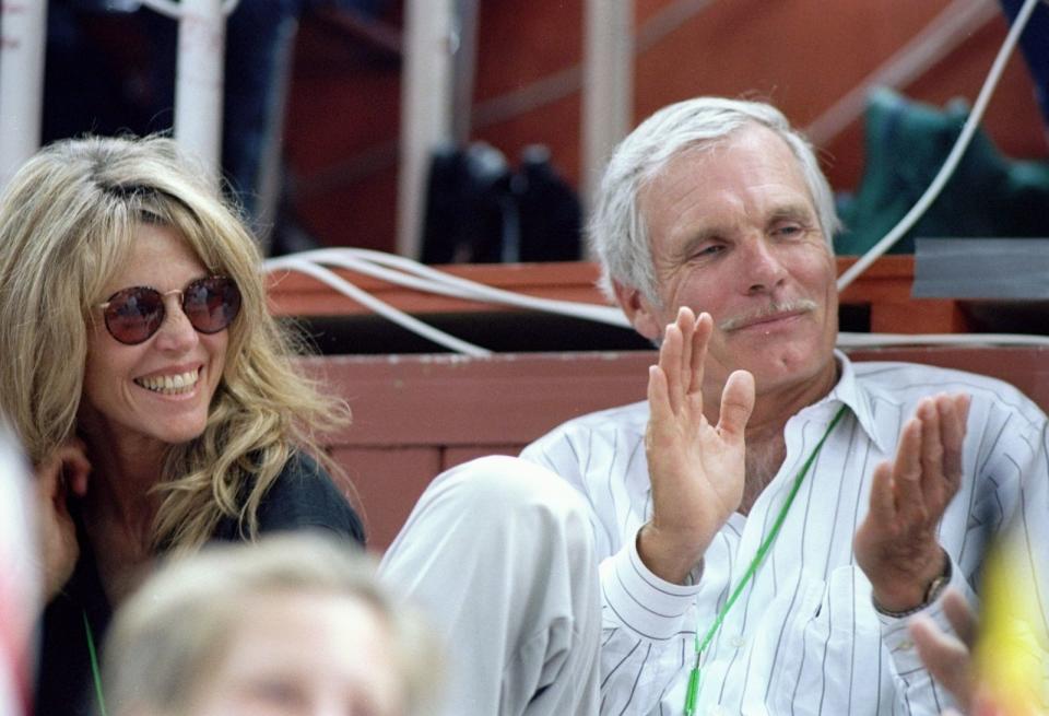 Jane Fonda und Ted Turner