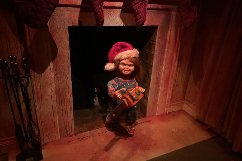 Chucky gets in the holiday spirit. Photo by Fred Topel/UPI
