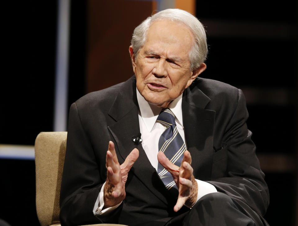 Pat Robertson is the founder of the Christian Broadcasting Network. He's called the Black Lives Matter movement a &ldquo;stalking horse for a very, very radical anti-family, anti-God agenda.&rdquo; (Photo: ASSOCIATED PRESS)