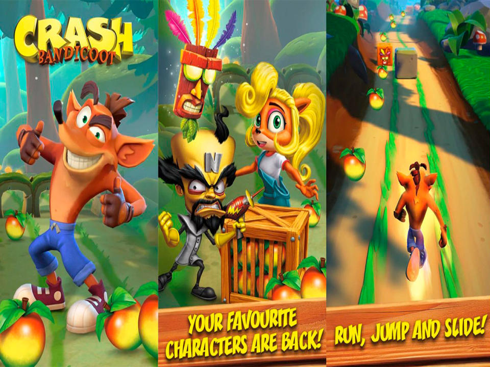 Crash Bandicoot on the Run ya está disponible para que lo juegues