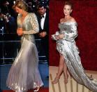 <p>There's no doubt about it, silver lamé is a show-stopping fabric. From the texture to the eye-catching colour, Princess Diana and Lili Reinhart prove that it's chic no matter what decade you're in. </p>