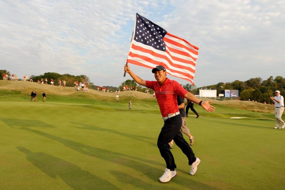 Anthony Kim was a star of the 2008 Ryder Cup in Valhalla (Getty Images)