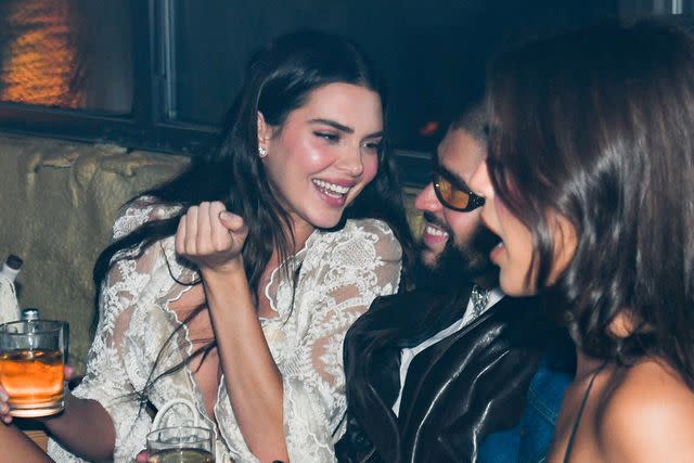 <p>Aurora Rose/WWD via Getty</p> Kendall Jenner and Bad Bunny at the Apres Met 2 Met Gala After Party on May 6, 2024 in New York City