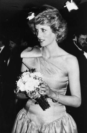 Princess Diana attends a film premiere in London, March 18, 1985. REUTERS/Pool