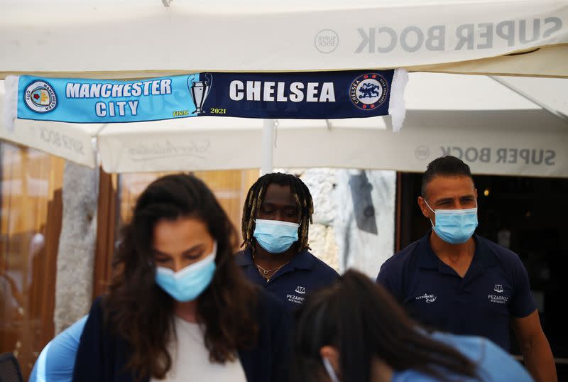 Champions League - Fans in Porto ahead of the Champions League Final Manchester City v Chelsea