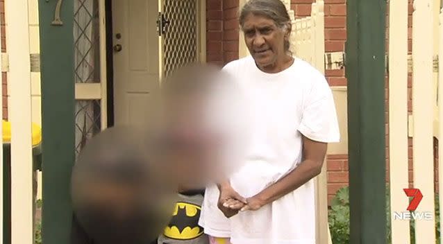 It's claimed a man approached the girl on Thursday night. Source: 7News