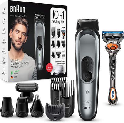 Get this mega Braun 10-in-1 Men's Styling Kit for half price!