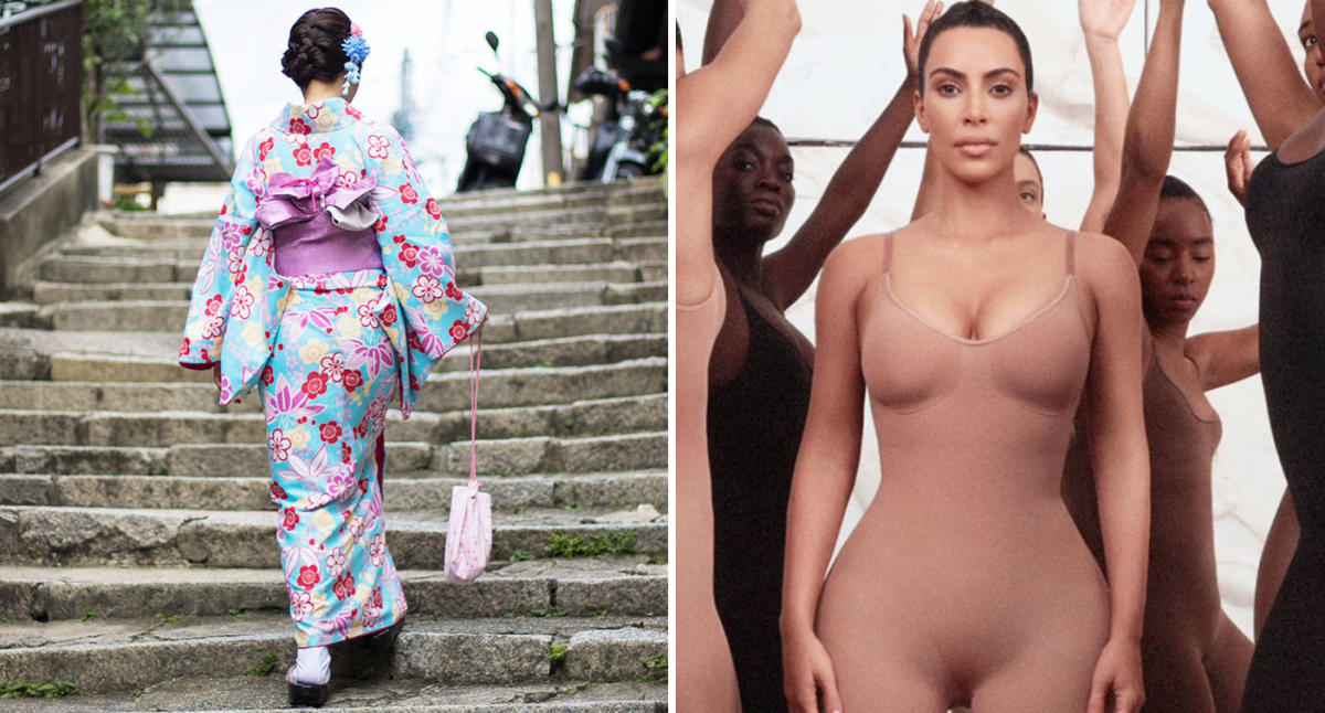 Kim Kardashian's Kimono Shapewear Accused Of Cultural Appropriation