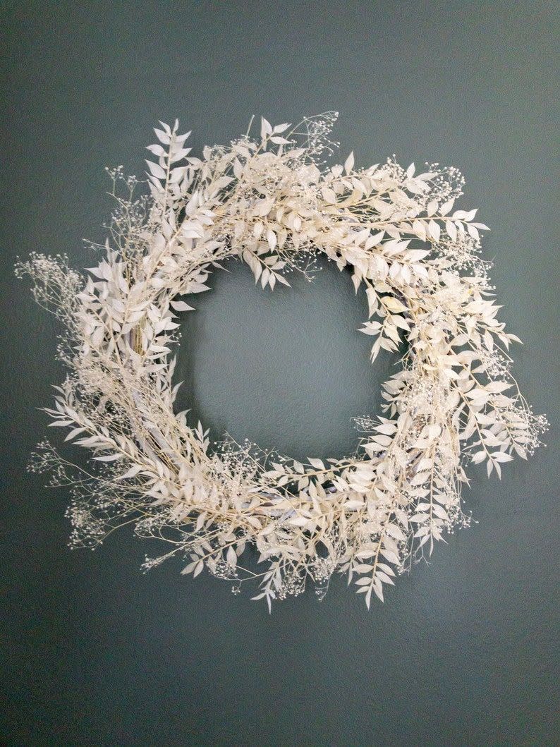 10) White Wreath