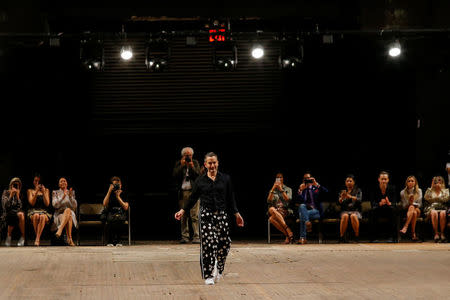 Designer Marc Jacobs walk the runway at his SS 2018 collection during New York Fashion Week in New York City, U.S. September 13, 2017. REUTERS/Eduardo Munoz