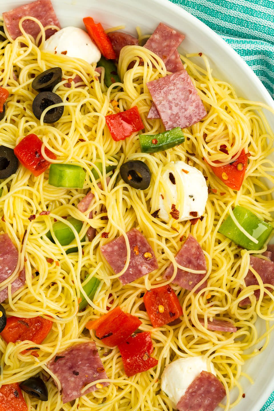 Italian Angel Hair Salad