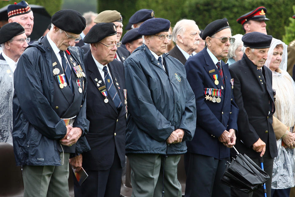 French D-Day ceremony