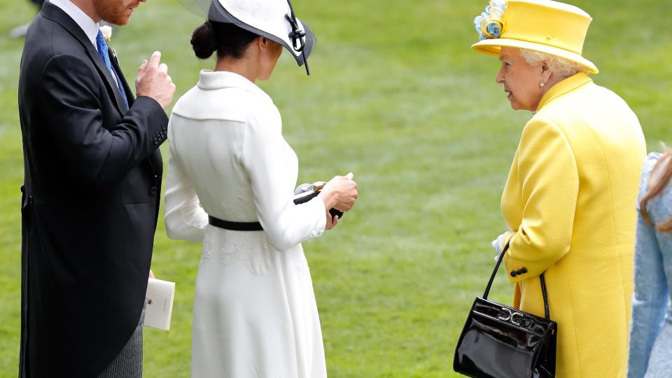 The Queen used to send signals with her handbag