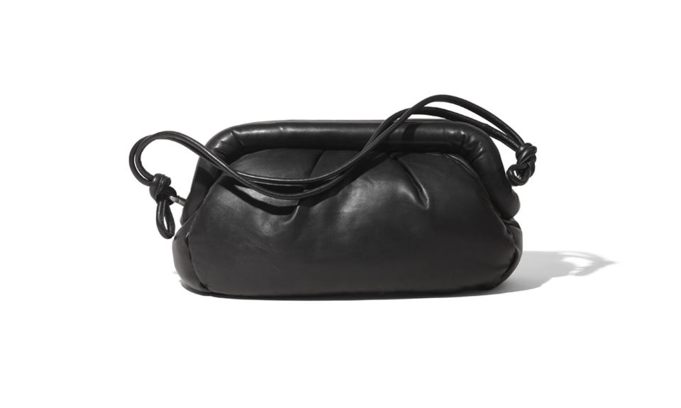 <p><i>Leather shoulder bag, $199, <a rel="nofollow noopener" href="http://www.hm.com/us/product/75254?article=75254-A#campaign=CAMP_LADIES_STUDIO-AW2017-WOMEN&shopOrigin=CA&webShopOrigin=CA" target="_blank" data-ylk="slk:hm.com.;elm:context_link;itc:0;sec:content-canvas" class="link ">hm.com.</a> (Photo courtesy of H&M) </i></p>