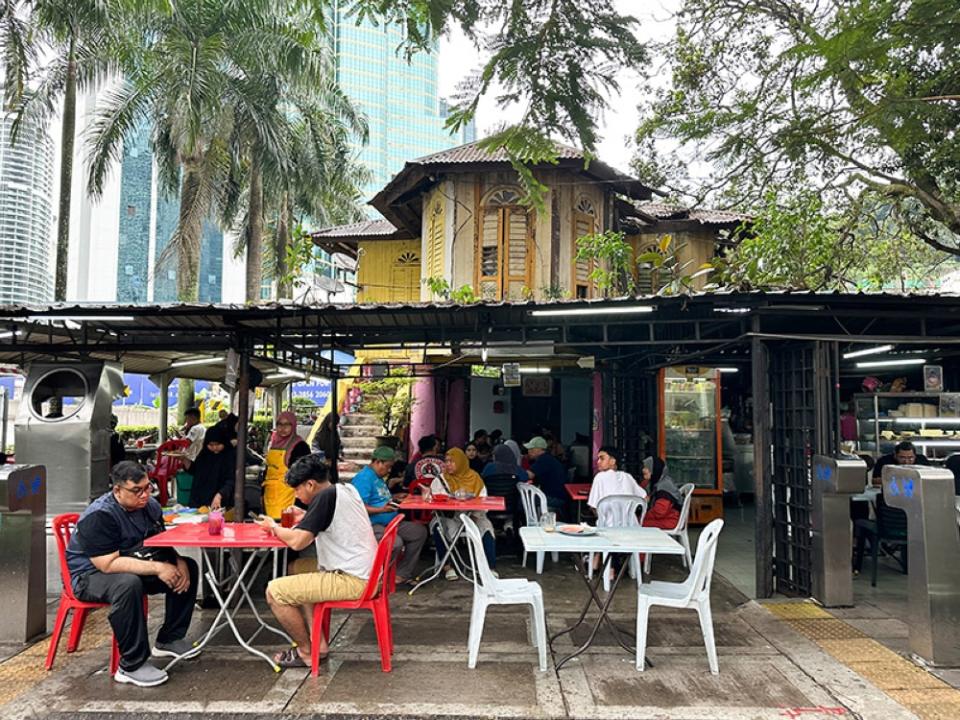 Rumah Kuning has a rich legacy harking back to 1969 when they first started flipping 'roti'
