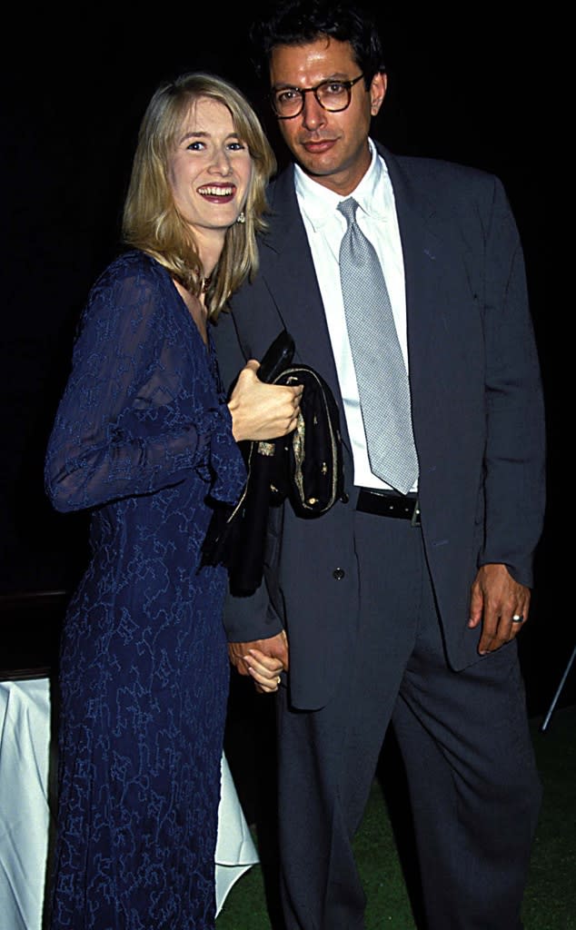 Jeff Goldblum and Laura Dern