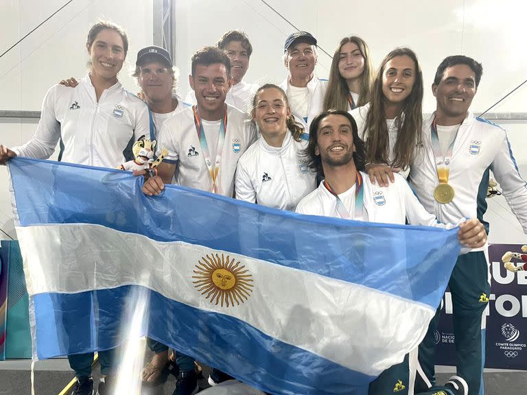 La vela, cuyas regatas fueron en Encarnación, le dio seis medallas a la Argentina este jueves