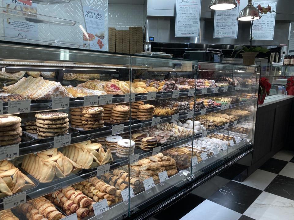 If you've got a sweet tooth, Joseph's has got you covered. From cookies including triple chocolate chunk, white chocolate macadamia and a chocolate chip bigger than your head, to mulitple varieties of hamatash, rugelach, turnovers, danish and much, much more they have all the tasty treats to satisfy.