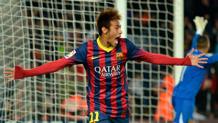 Neymar, su paso por el Barcelona y la amistad con Messi
