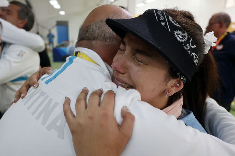 Fernanda Russo obtuvo la primera medalla para la Argentina en Santiago 2023 y se clasificó a los Juegos Olímpicos París 2024