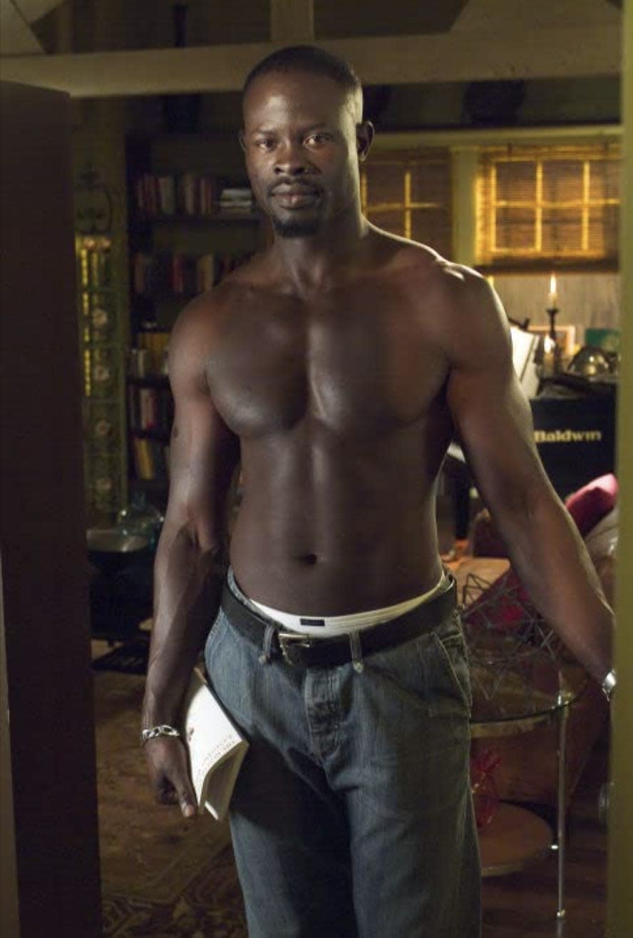 Djimon Hounsou in "Beauty Shop" (2005).