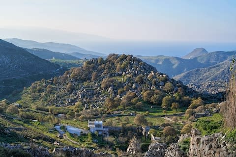 Welcome to Tinos - Credit: PETER MARSTON