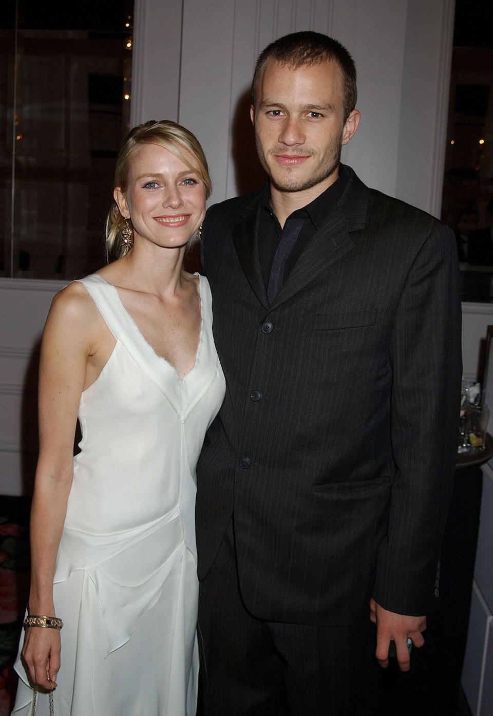 Naomi Watts and Heath Ledger in October 2002 during the Hollywood Film Festival’s Hollywood Movie Awards. (Photo: Gregg DeGuire/WireImage)