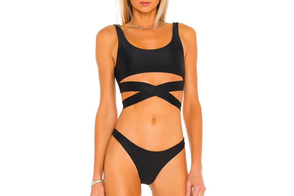 bathing suit, black, cutout, jade swim