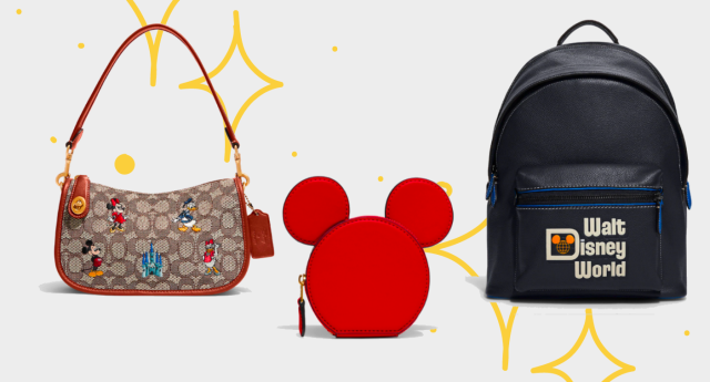 New Coach x Walt Disney World 50th Anniversary Mickey Mouse Bag