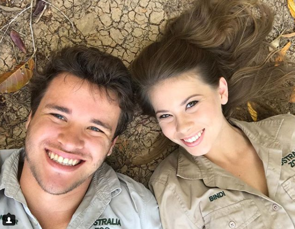 Bindi and Chandler, pictured recently, have been dating for three years and reports have suggested they've just moved in together. Source: Instagram/BindiIrwin