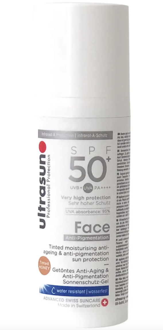 PHOTO: LookFantastic. Ultrasun Tinted Anti-Pigmentation SPF50+ Face Lotion, 50ml